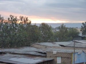 Sunrise in Awassa, Ethiopia
